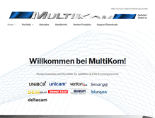 Tablet Screenshot of multi-kom.de